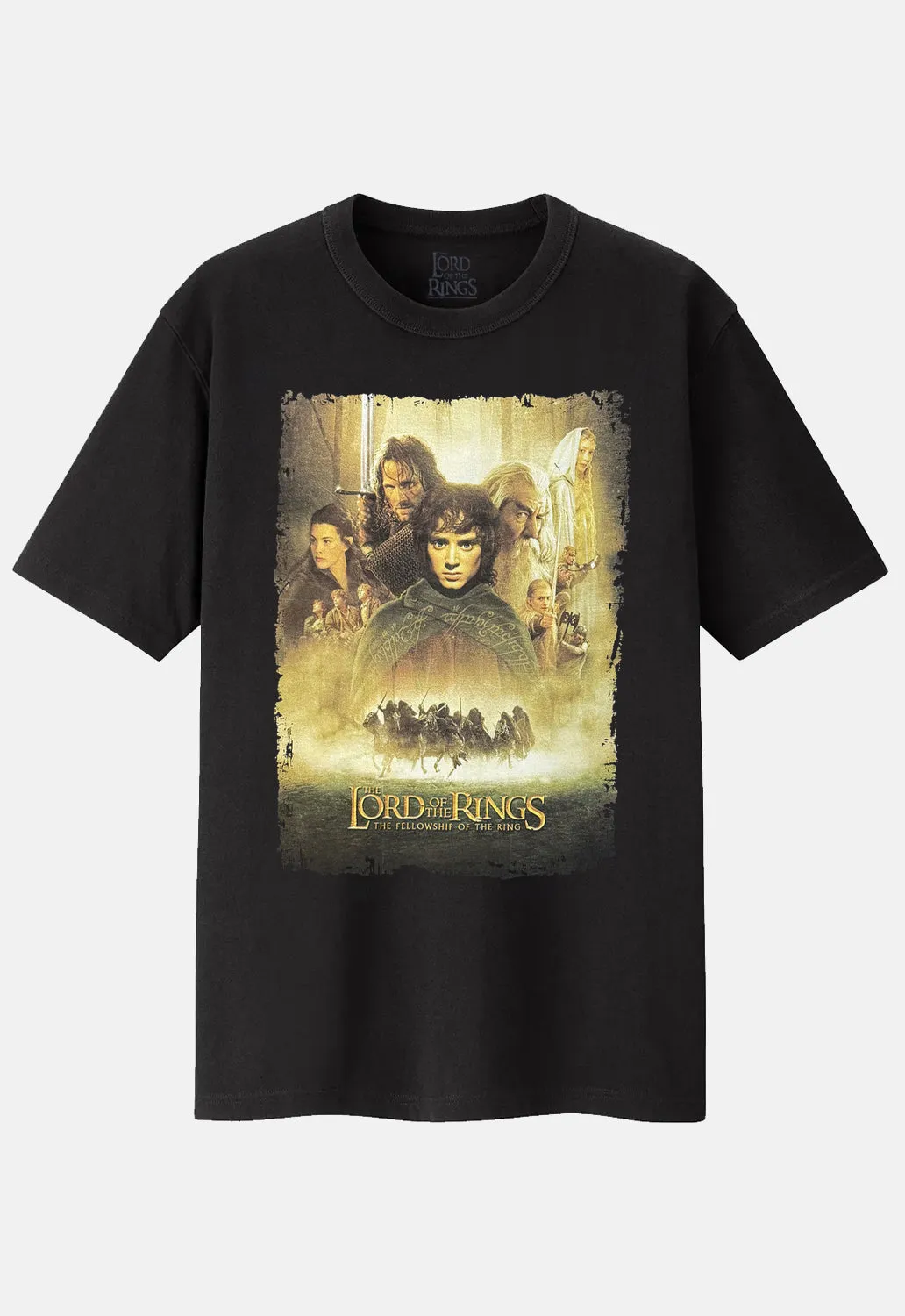 Fellowship Of The Ring Homage T-Shirt sold by Damaged Society