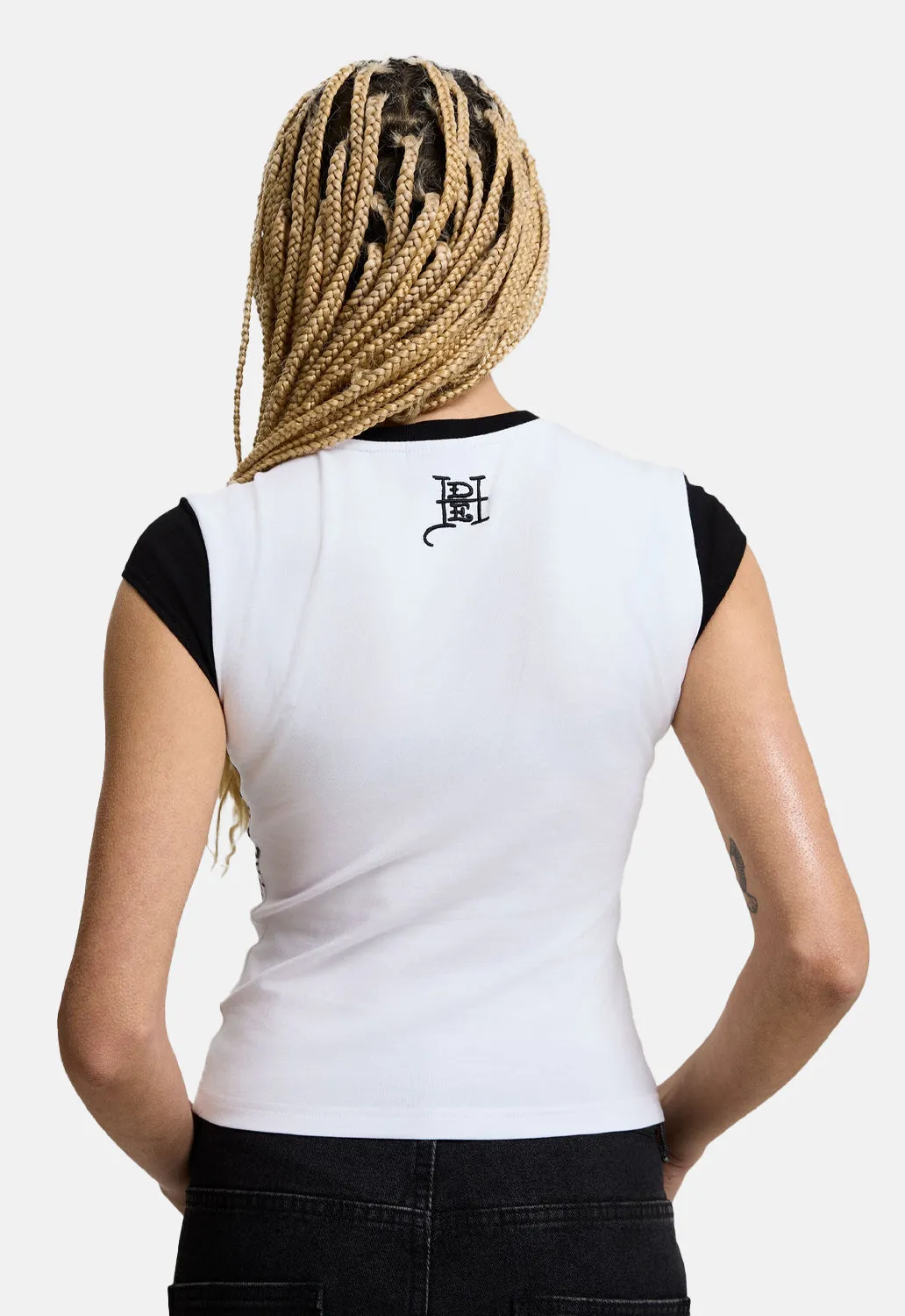 Roaring Tiger Ringer Tee sold by Damaged Society product image thumbnail 3