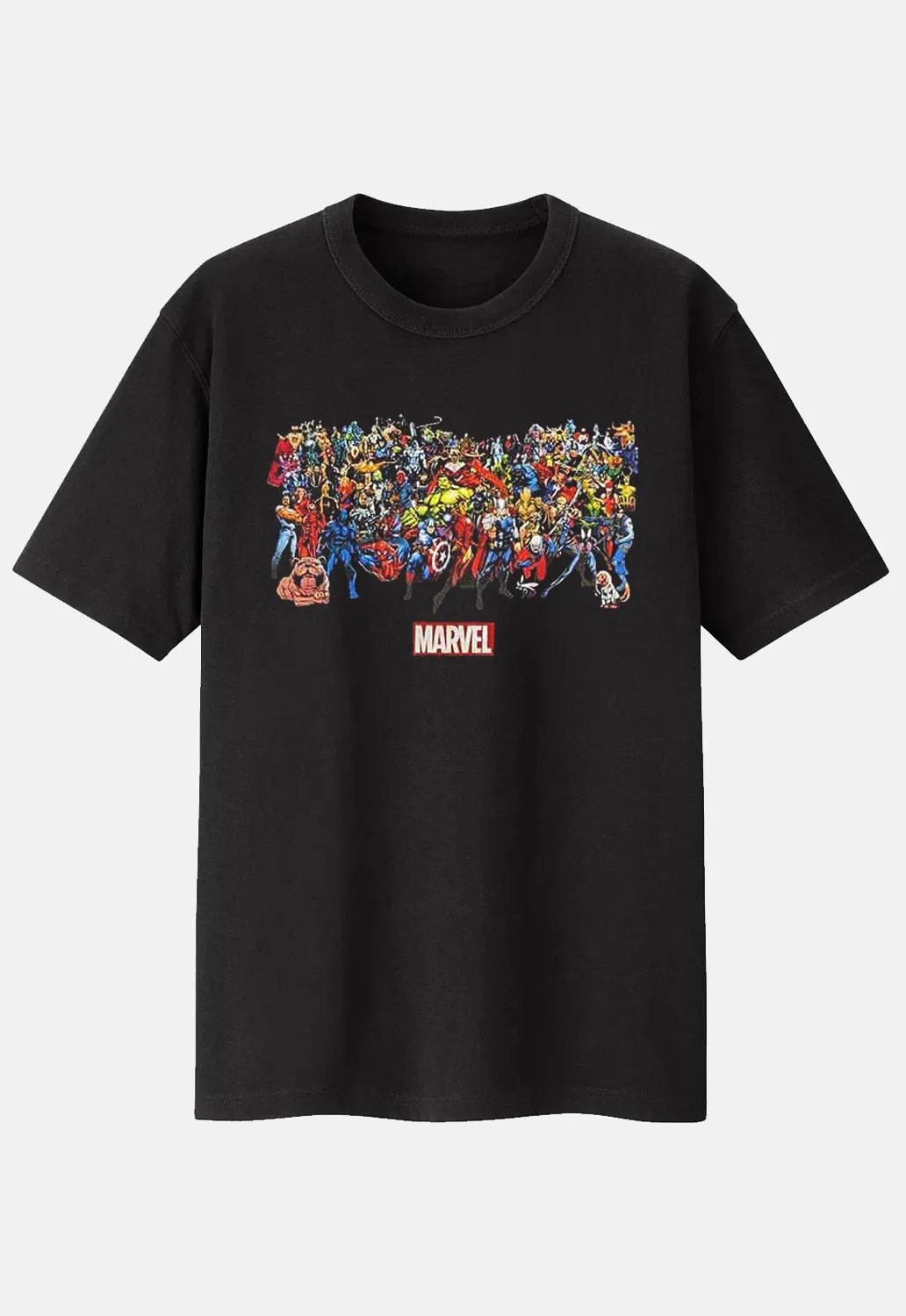 Full Characters T-Shirt sold by Damaged Society
