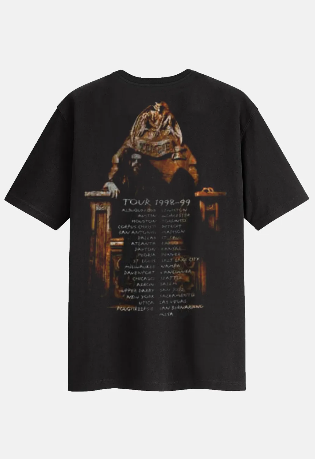 Vintage Hellbilly Tour '98 T-Shirt sold by Damaged Society product image thumbnail 2