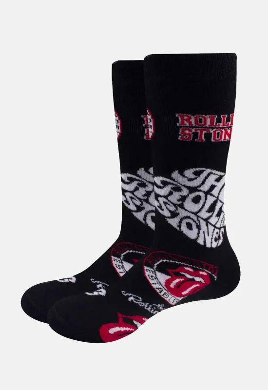 Logos Socks made by the Rolling Stones