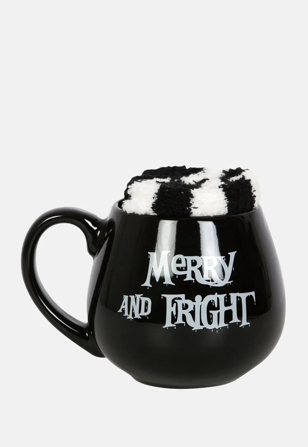Merry Fright & Mug Socks Set sold by Damaged Society product image thumbnail 2