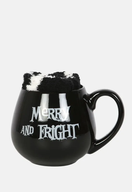 Merry Fright & Mug Socks Set made by Damaged Society