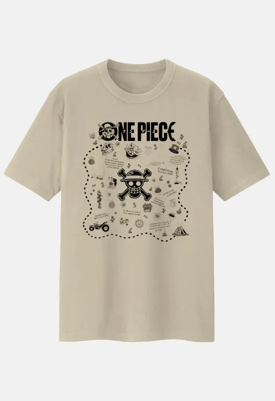 Treasure Map T-Shirt made by Damaged Society