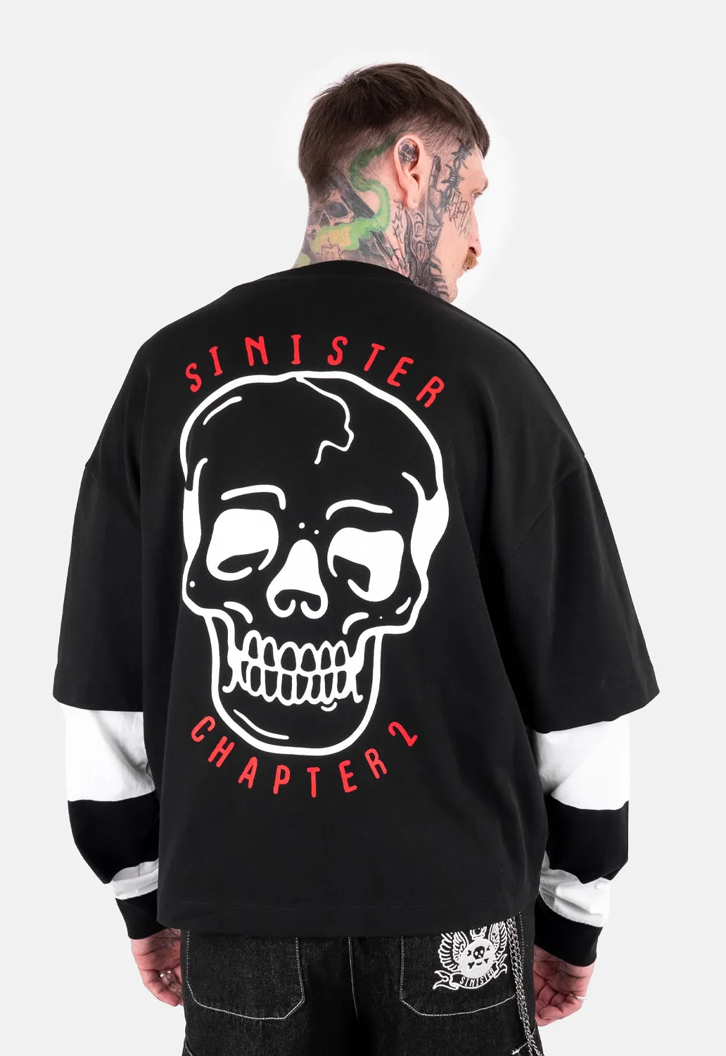 Fynn Printed Double Layer Top sold by Damaged Society product image thumbnail 2