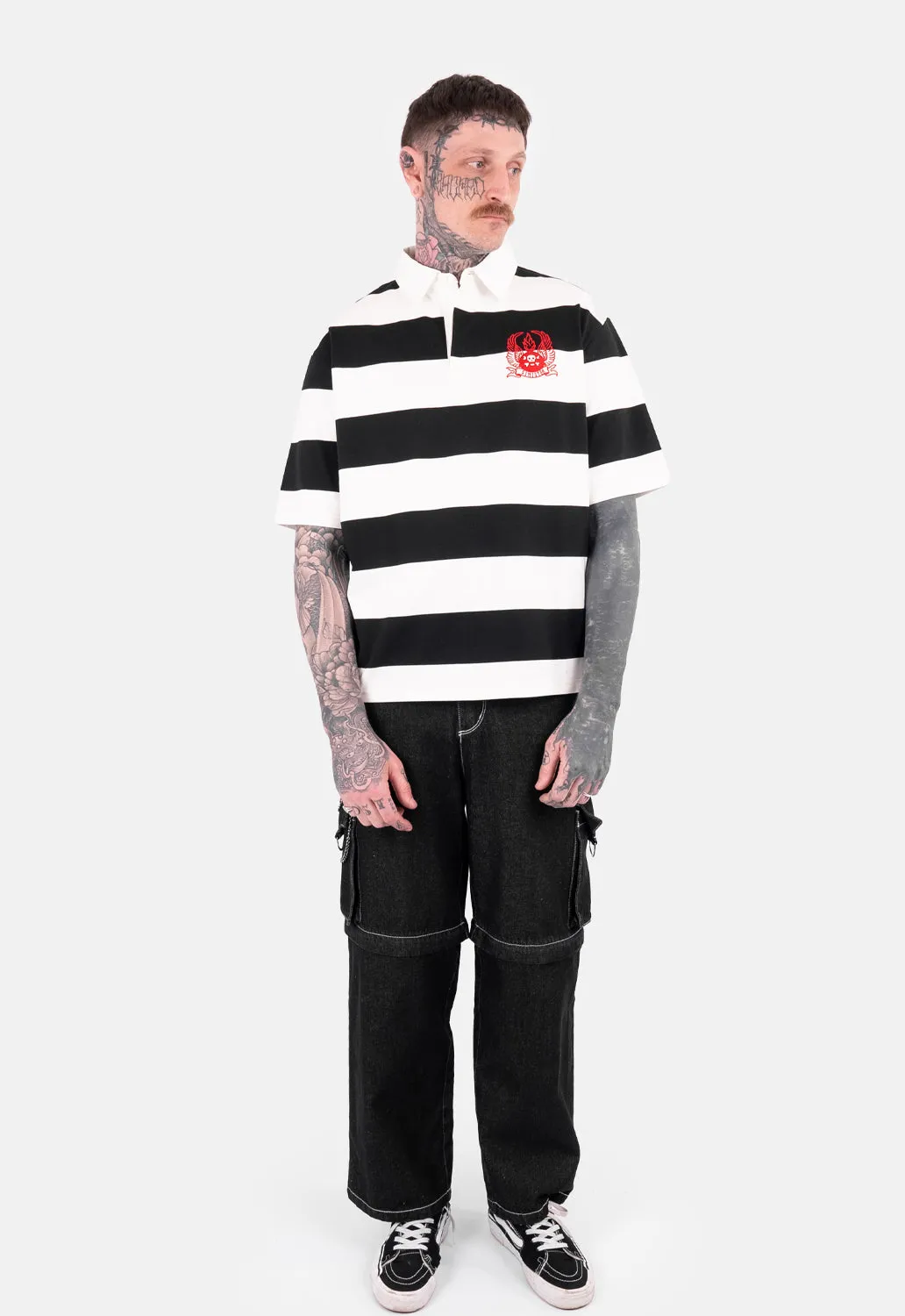 Hawk Rugby Polo sold by Damaged Society product image thumbnail 2