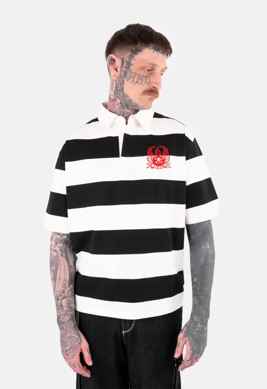 Hawk Rugby Polo made by Damaged Society