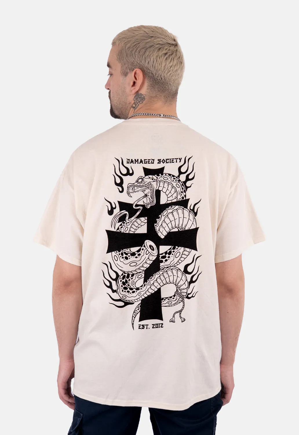 Serpentine T-Shirt sold by Damaged Society