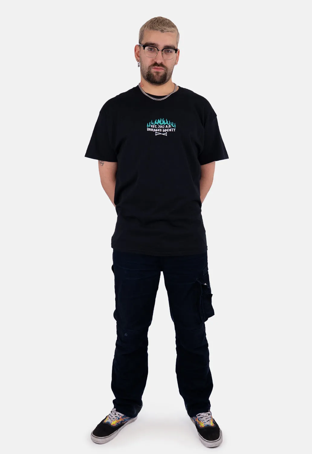 Reaper T-Shirt sold by Damaged Society product image thumbnail 3