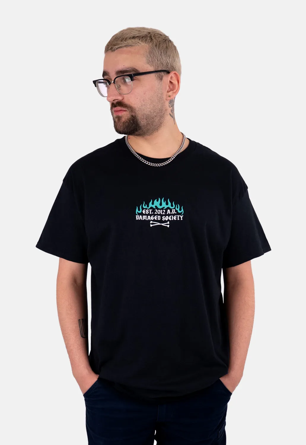 Reaper T-Shirt sold by Damaged Society product image thumbnail 2