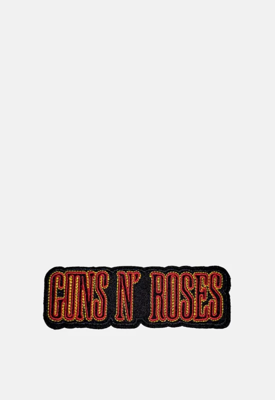 Western Text Logo Patch made by Damaged Society