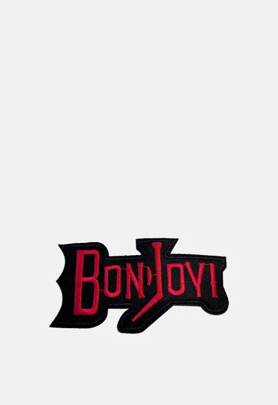 Bold Red Logo Patch made by Damaged Society