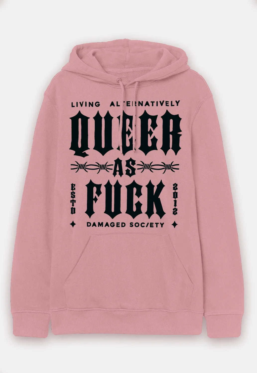 Proud Hoodie sold by Damaged Society