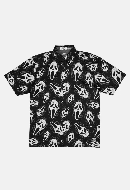 The Ghost Short Sleeved Shirt made by Damaged Society