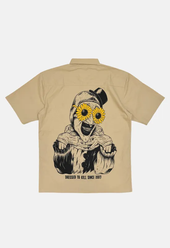 The Artist Short Sleeved Shirt made by Damaged Society