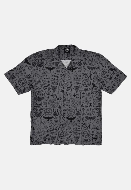 The Occult Short Sleeved Shirt made by Damaged Society