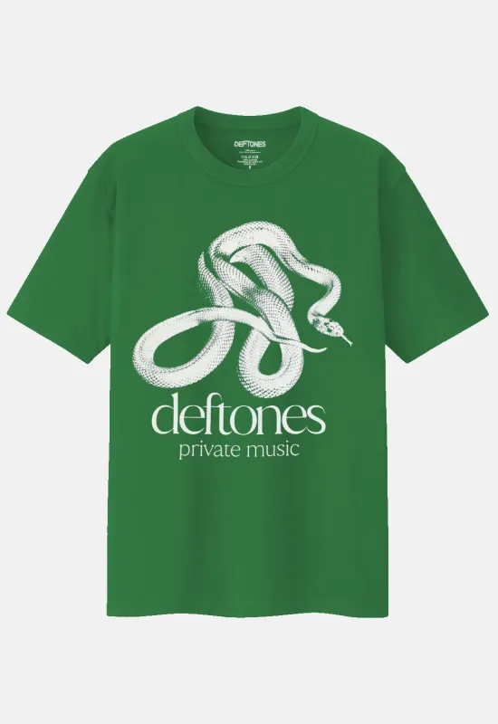 Private Music T-Shirt made by Deftones