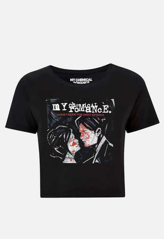 Three Cheers Crop Top made by My chemical romance