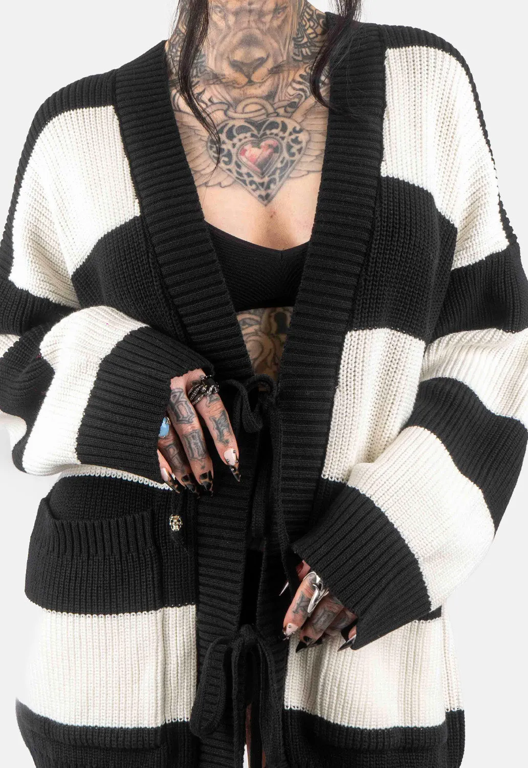 Rori Front Tie Knit Jumper sold by Damaged Society product image thumbnail 3