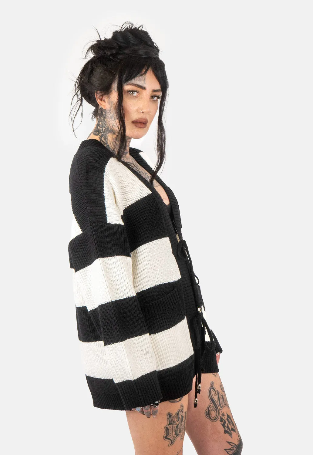 Rori Front Tie Knit Jumper sold by Damaged Society product image thumbnail 4