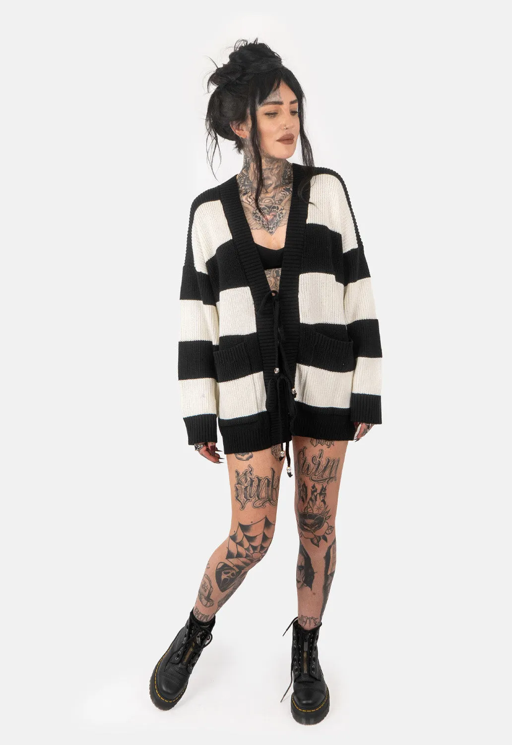 Rori Front Tie Knit Jumper sold by Damaged Society product image thumbnail 2