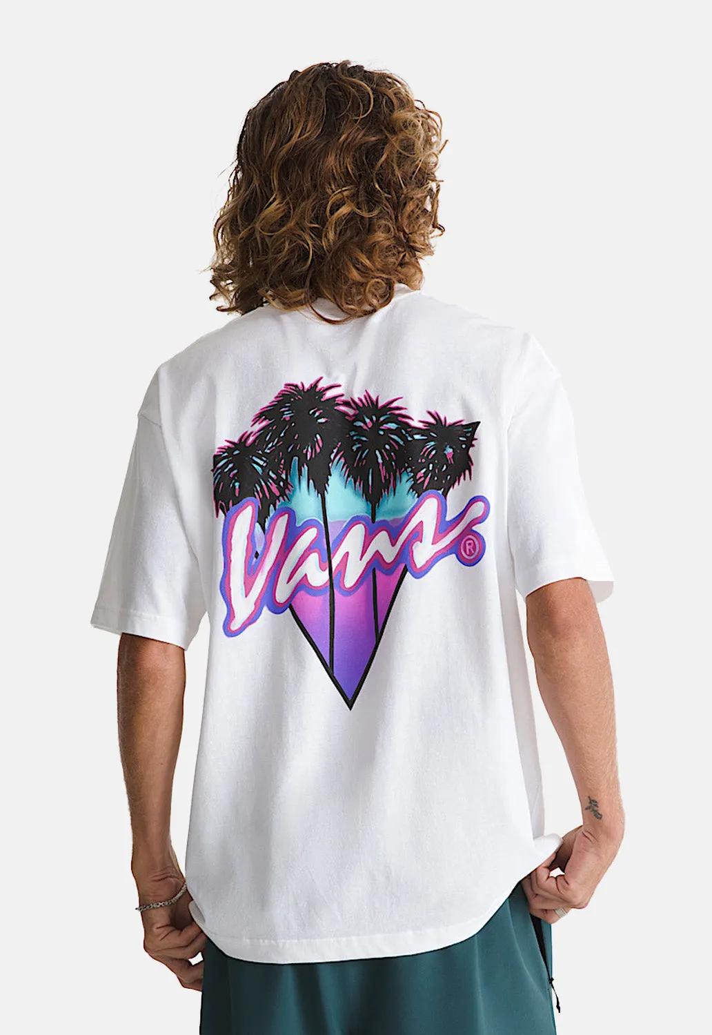 Palm Drive T-Shirt sold by Damaged Society product image thumbnail 2