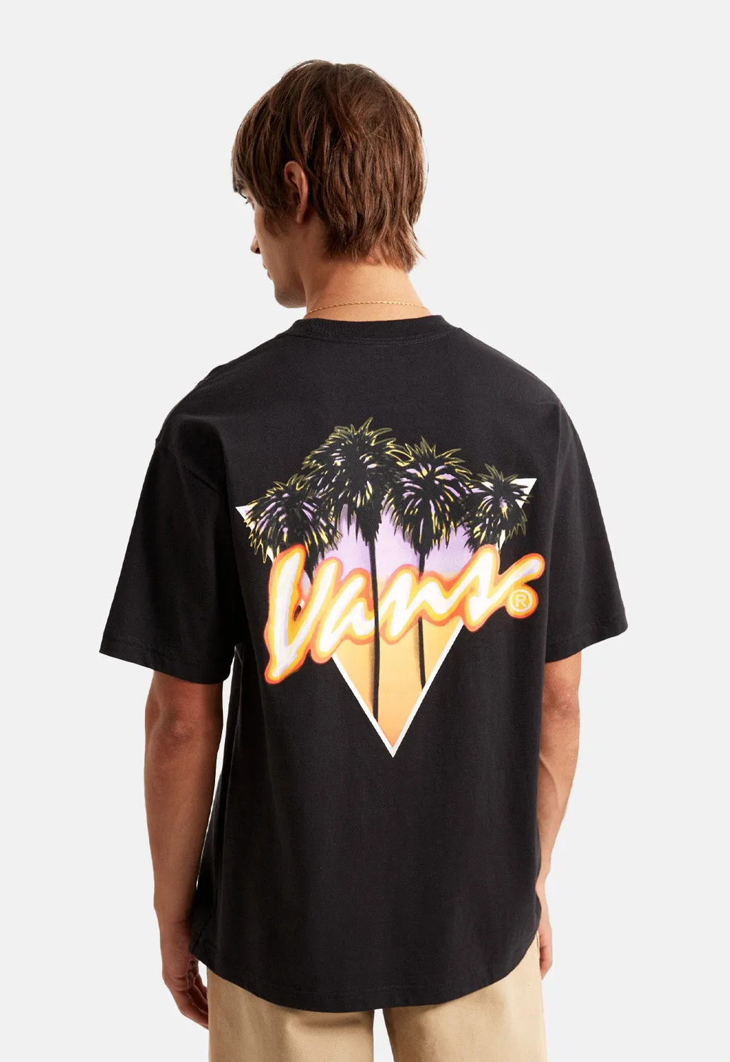 Palm Drive T-Shirt sold by Damaged Society product image thumbnail 2