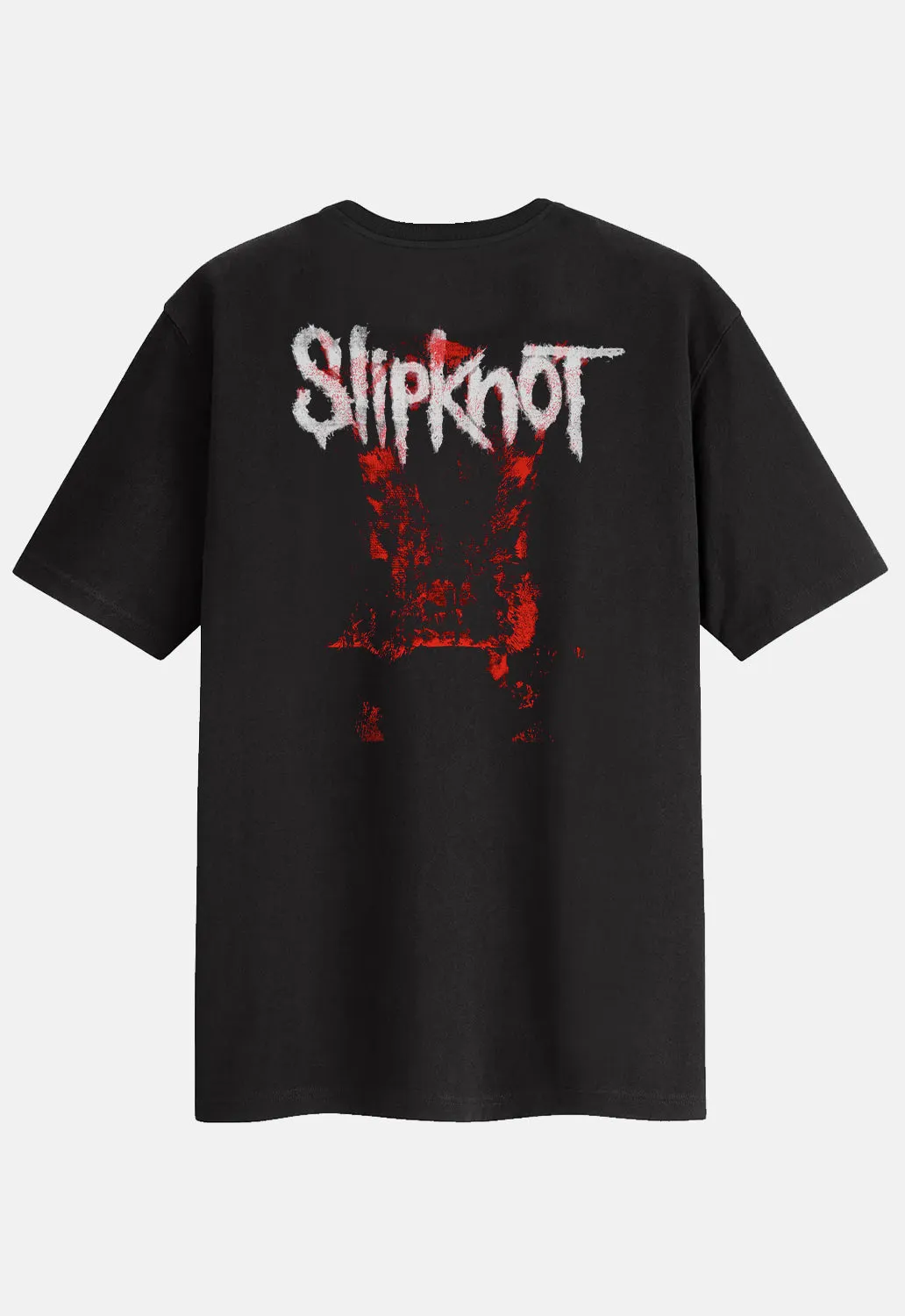 Devil Single Logo Blur T-Shirt sold by Damaged Society product image thumbnail 2