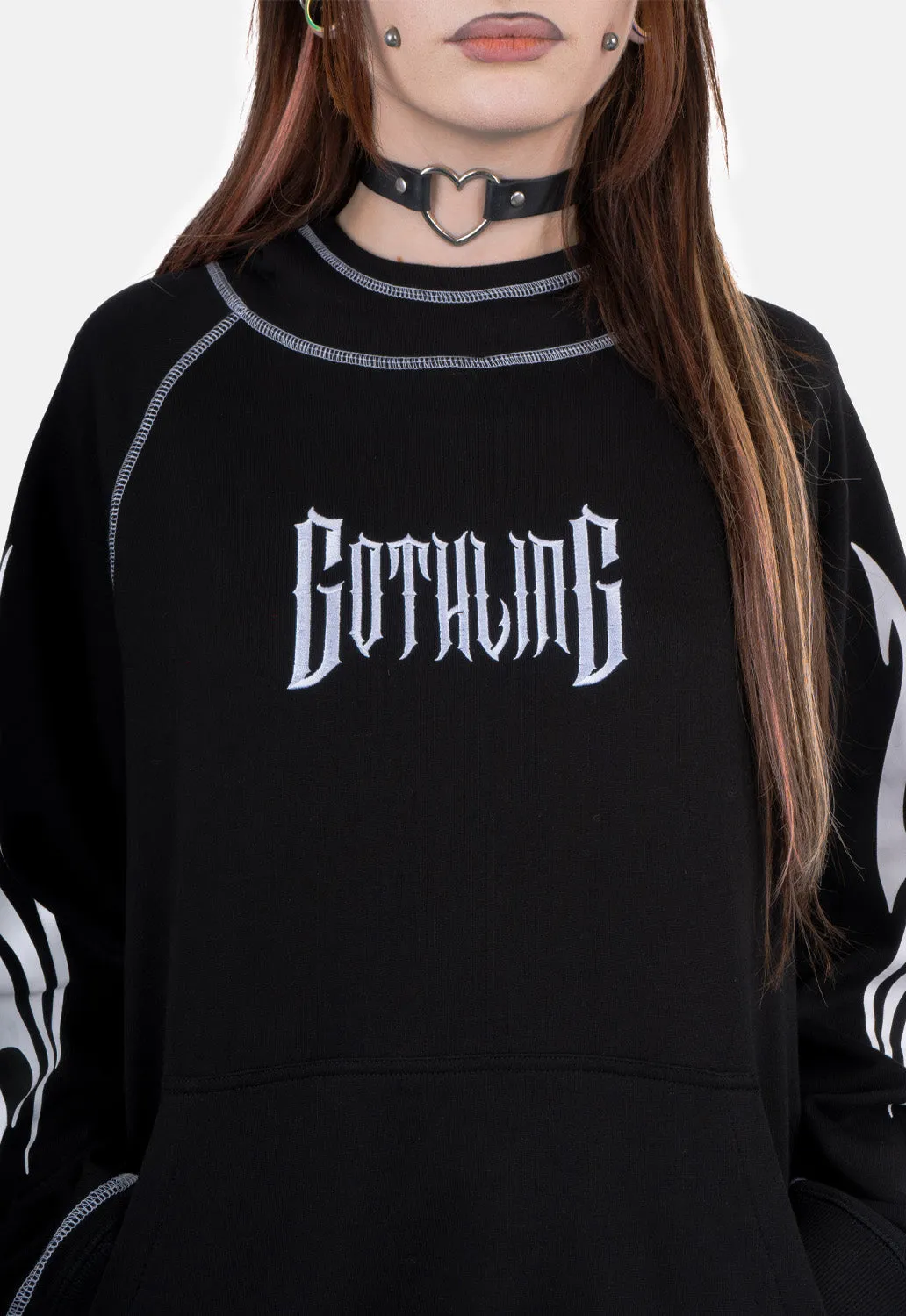Faon Oversized Print Hoodie sold by Damaged Society product image thumbnail 3