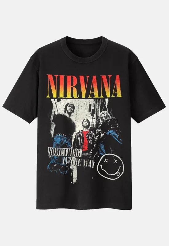 Something In The Way T-Shirt made by NIRVANA