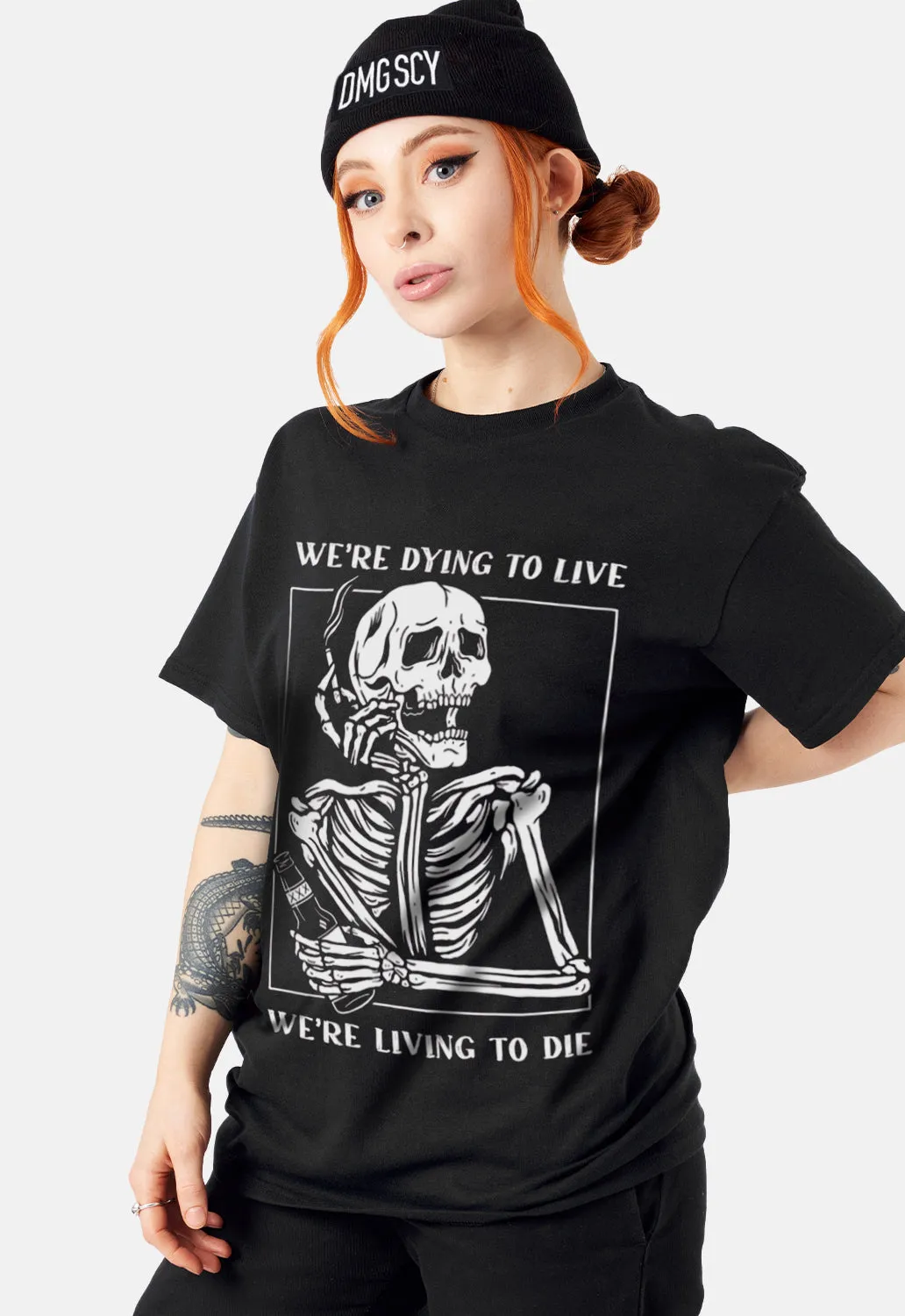 Strangers T-Shirt sold by Damaged Society product image thumbnail 2