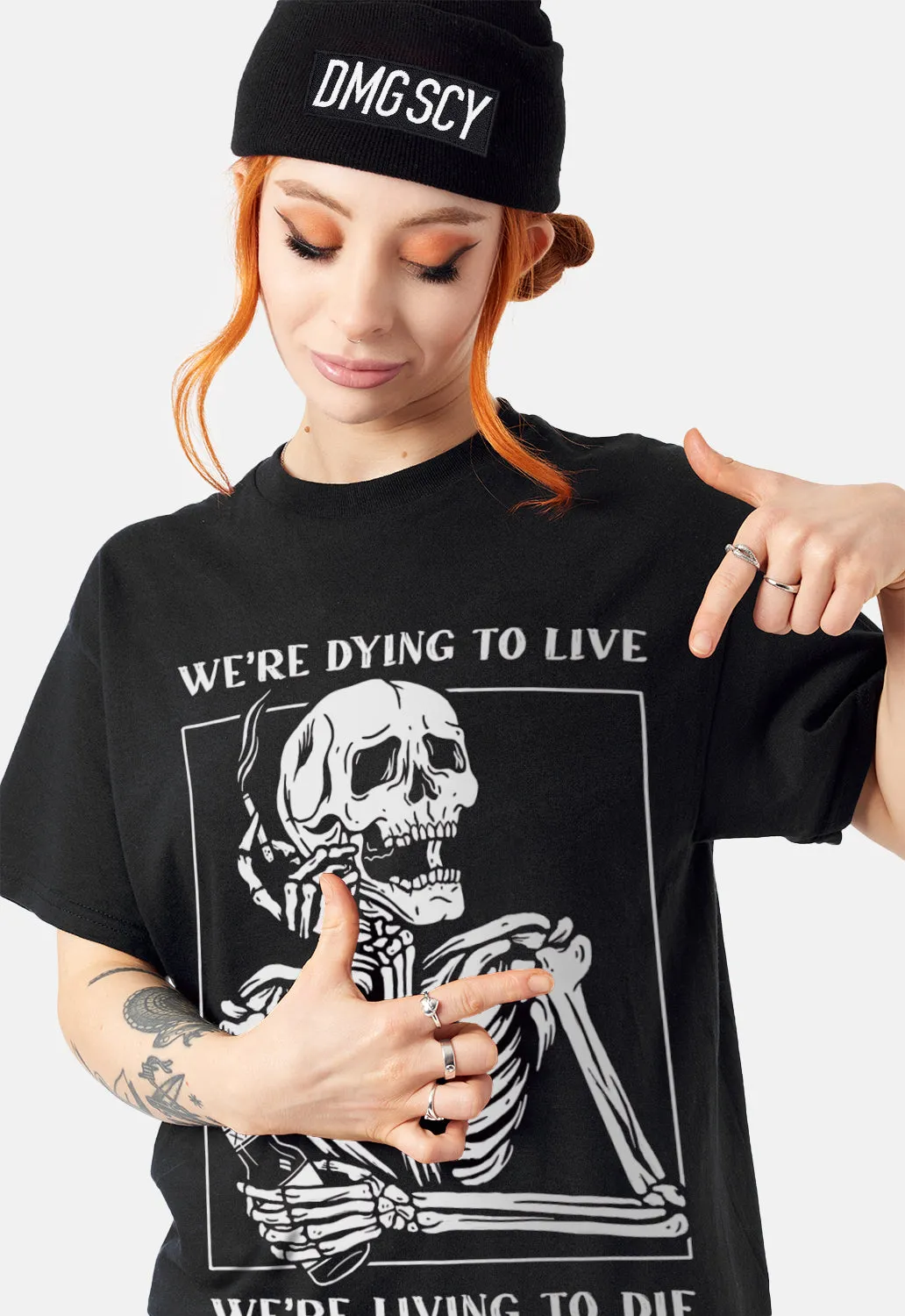 Strangers T-Shirt sold by Damaged Society product image thumbnail 4