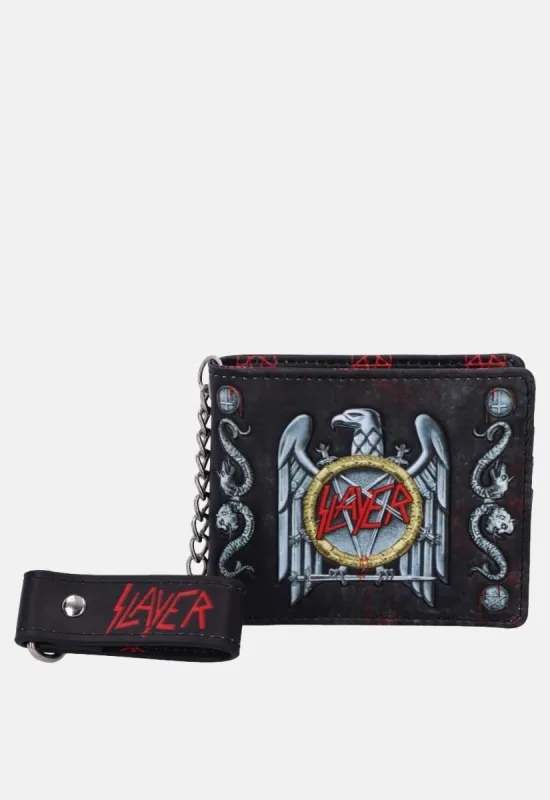 Slayer Silver Eagle Wallet sold by Damaged Society
