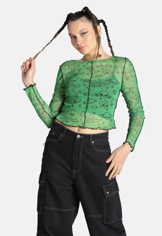 Scully Top sold by Damaged Society