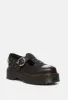 Bethan Piercing Leather Platform Mary Jane Shoes sold by Damaged Society