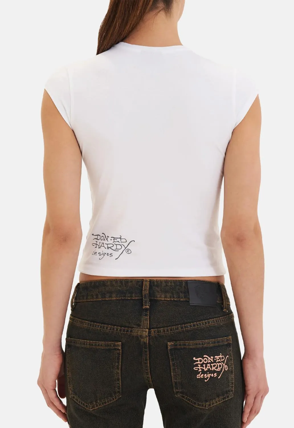 Love Kills Cap Sleeve T-Shirt sold by Damaged Society product image thumbnail 3