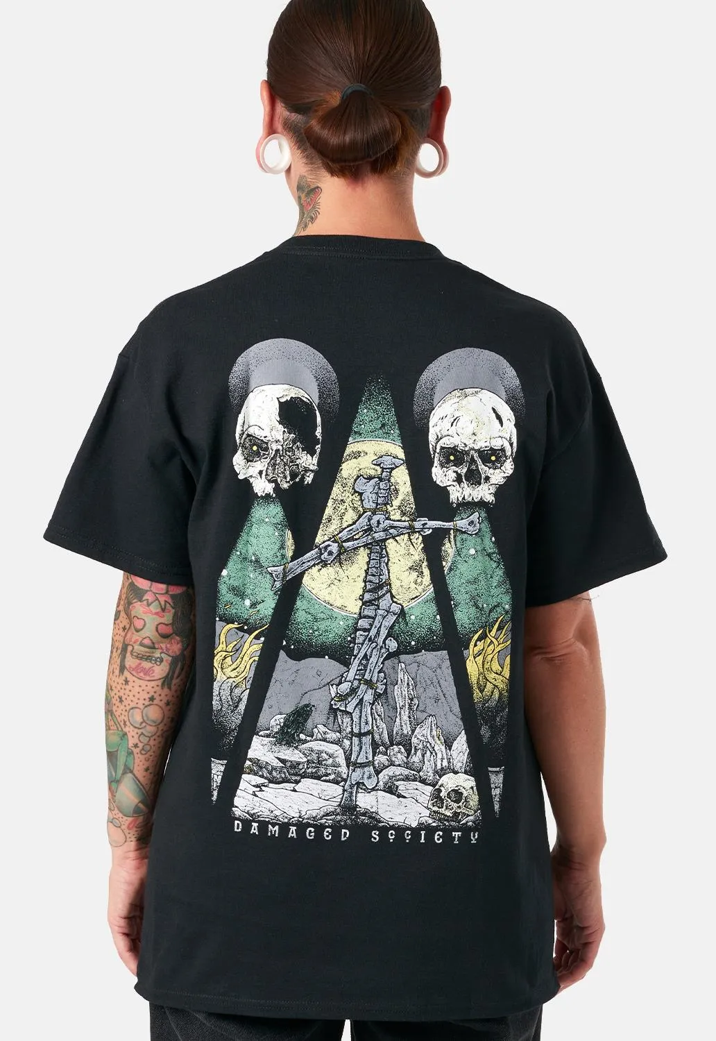 Banishment T-Shirt sold by Damaged Society product image thumbnail 2