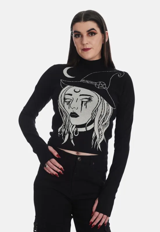 Laetitia's Covenstead Jumper sold by Damaged Society