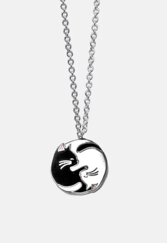Eternal Cats Necklace sold by Damaged Society