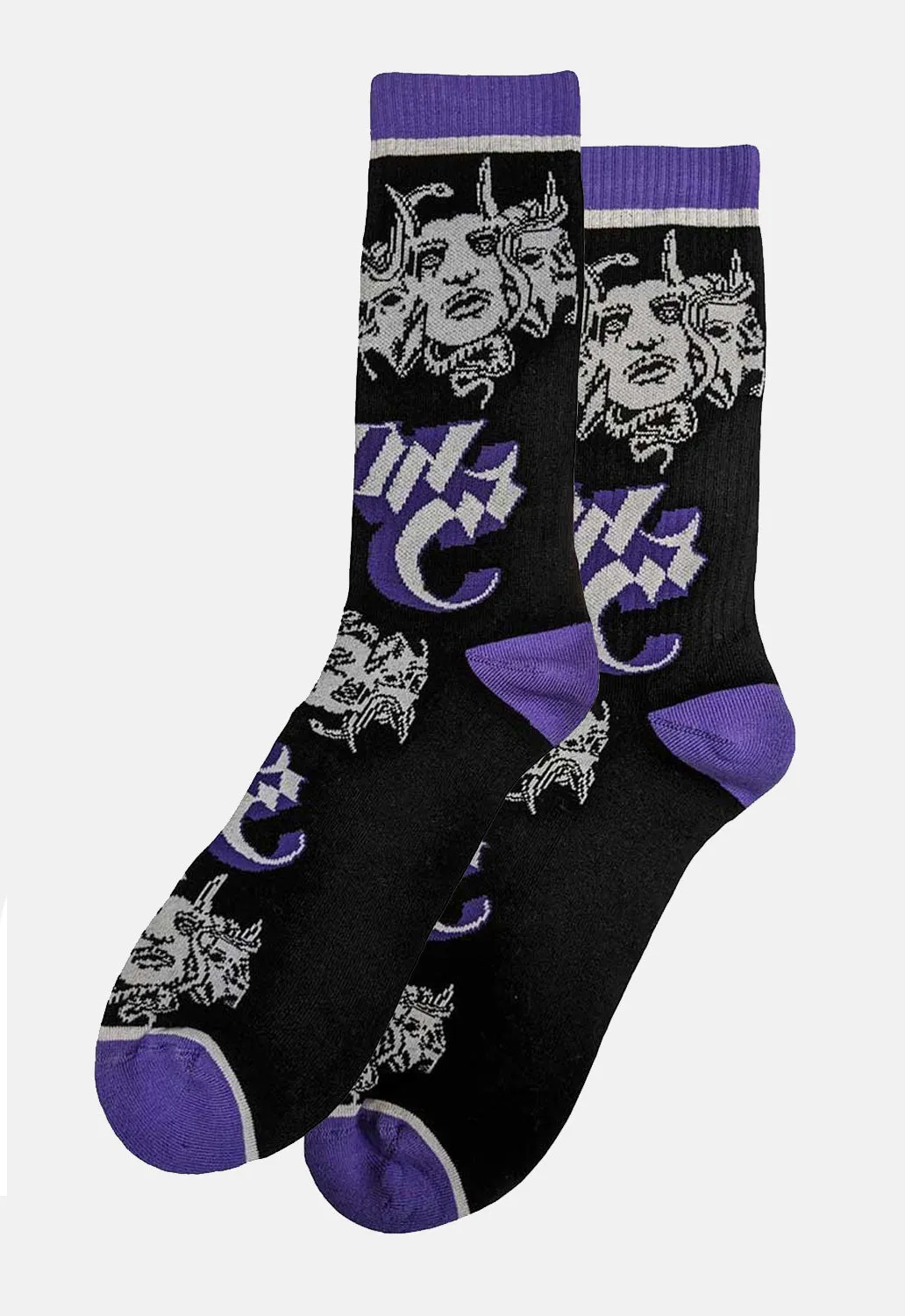 Faces Socks sold by Damaged Society