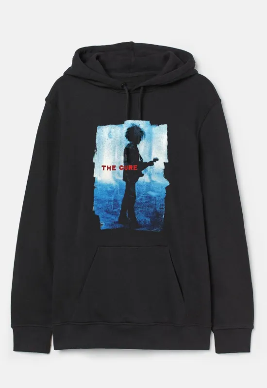 Blue Silhouette Hoodie sold by Damaged Society