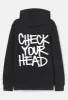 Check Your Head Hoodie sold by Damaged Society