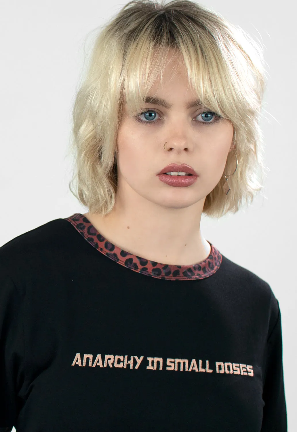 Realist Ringer T-Shirt sold by Damaged Society product image thumbnail 3