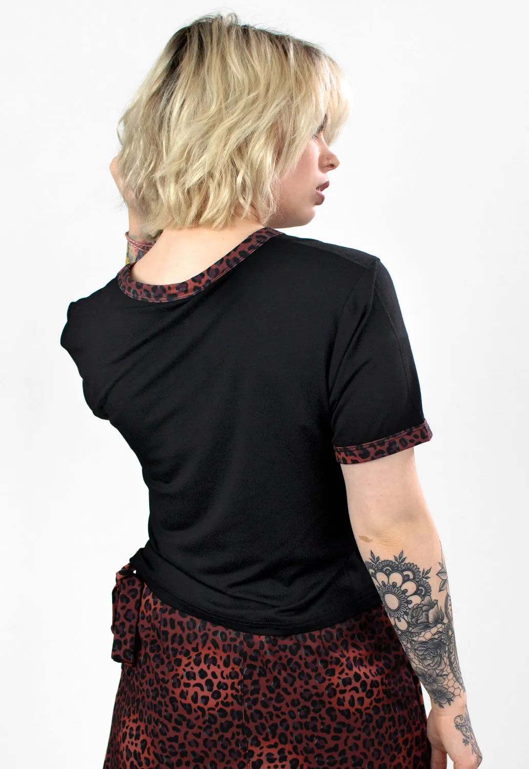 Realist Ringer T-Shirt sold by Damaged Society product image thumbnail 4