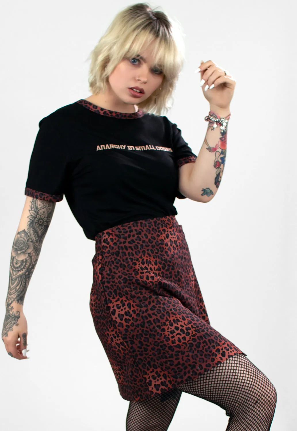 Realist Ringer T-Shirt sold by Damaged Society product image thumbnail 2