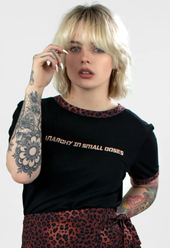 Realist Ringer T-Shirt sold by Damaged Society