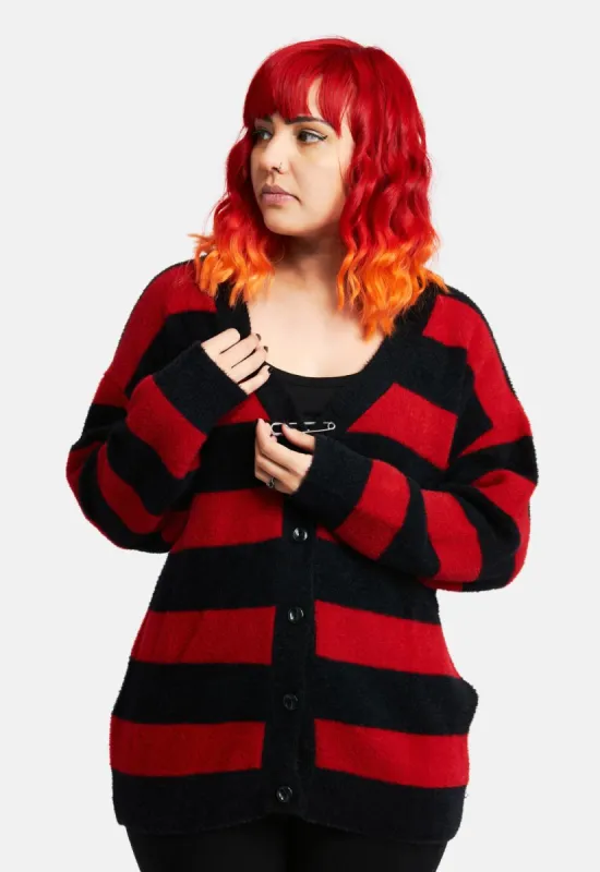 Lithium Knit Cardigan sold by Damaged Society