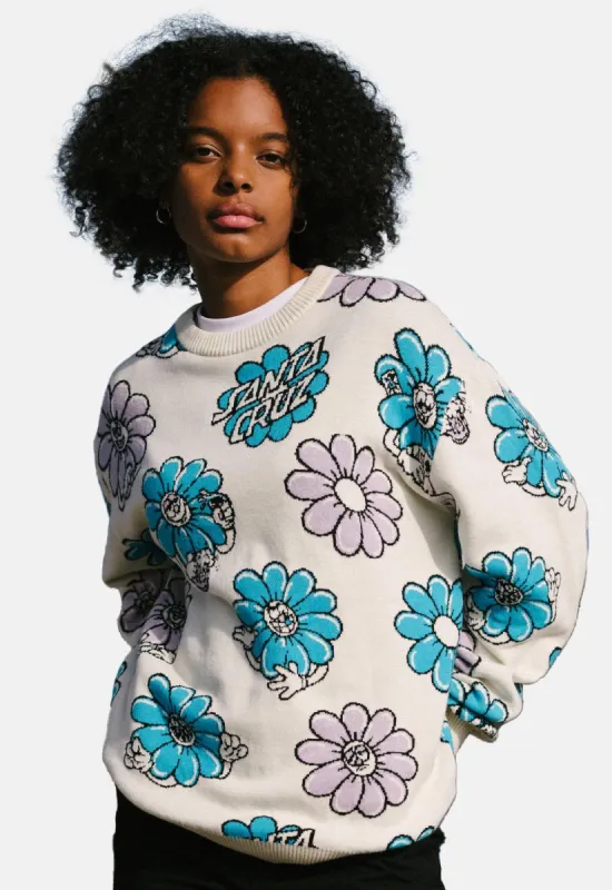 Wildflower Knit Crew sold by Damaged Society