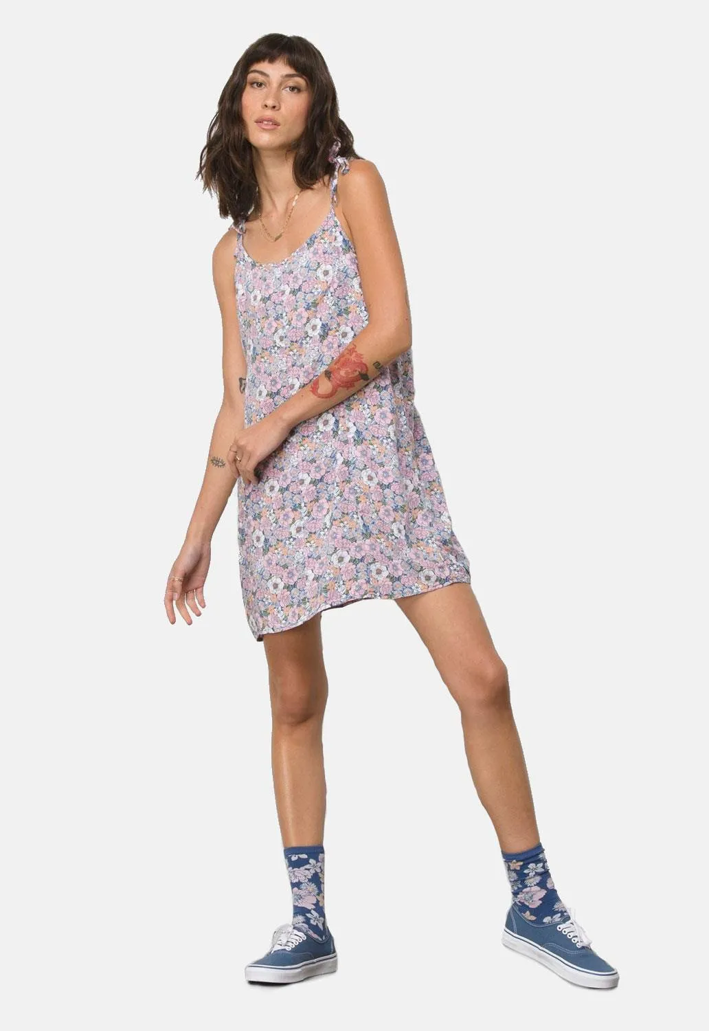 Retro Floral Dress sold by Damaged Society