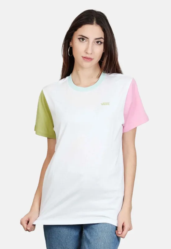 Left Chest Colorblock T-Shirt sold by Damaged Society